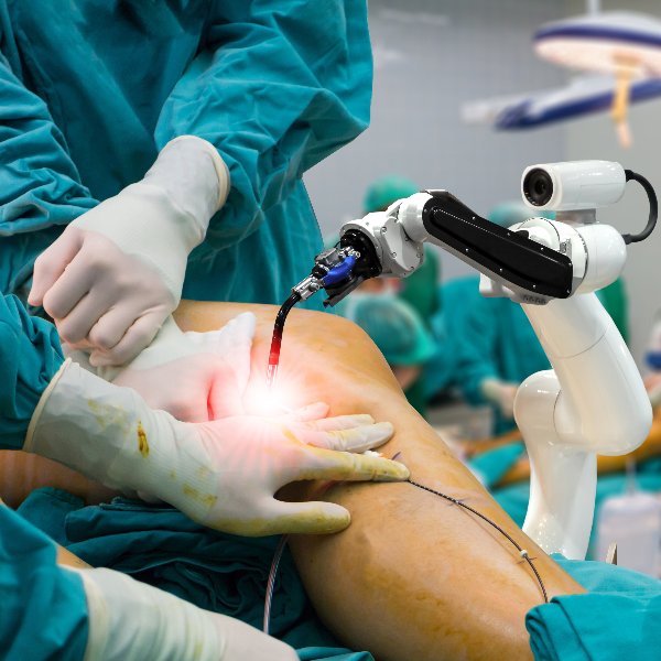robot knee replacement system